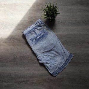 !!!- Blue Tie-Dye Sweat Shorts-!!!